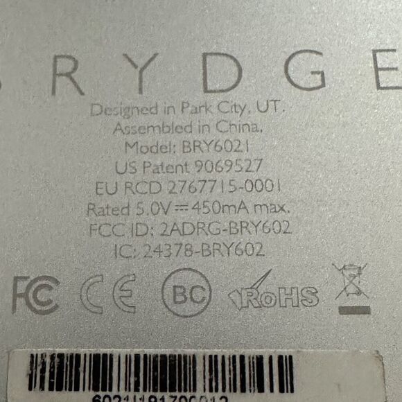 Silver Brydge Pro 12.9 Bluetooth Keyboard for late 2018 model w magnetic cover - Picture 5 of 13